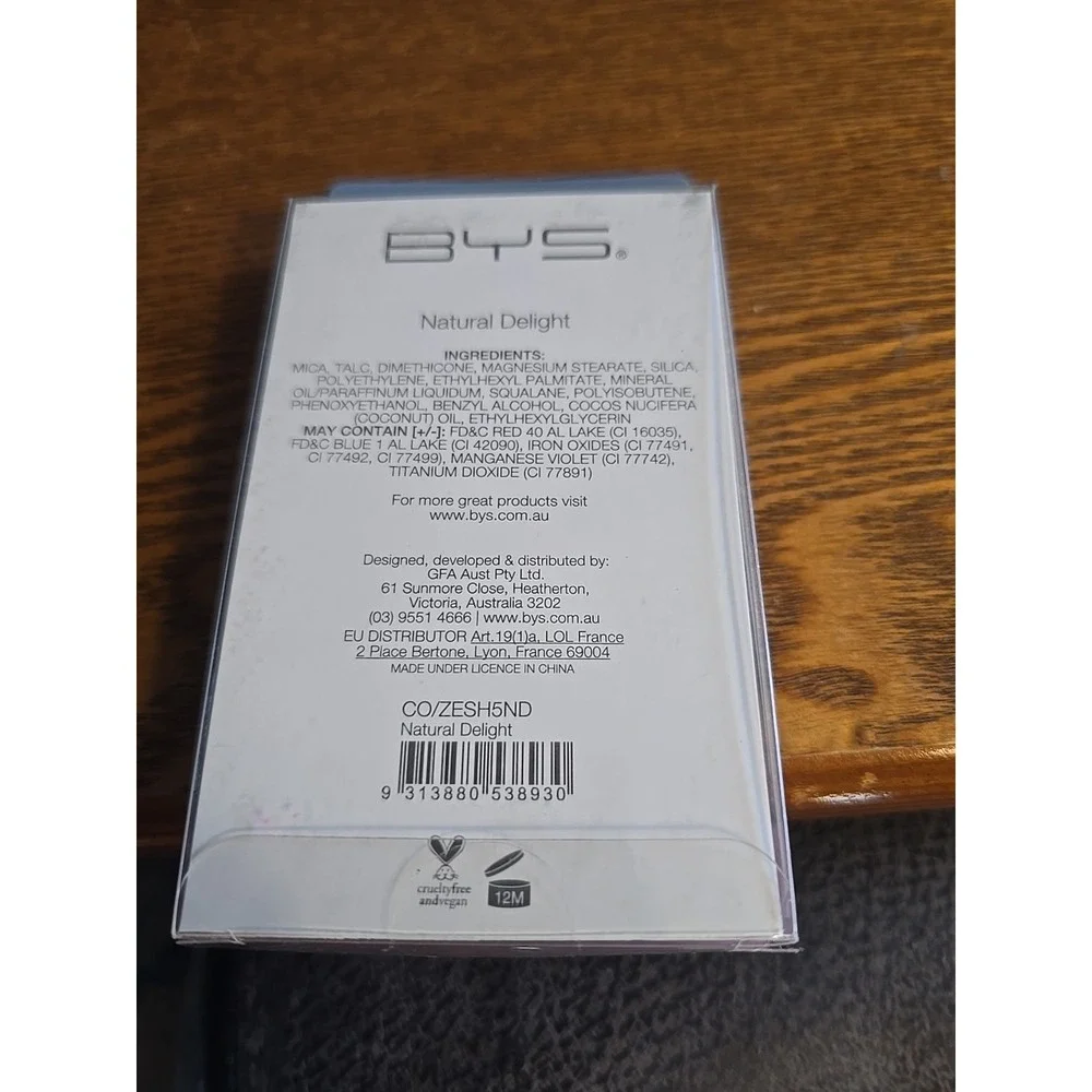 BYS Eyeshadow #02 Natural‎ delight